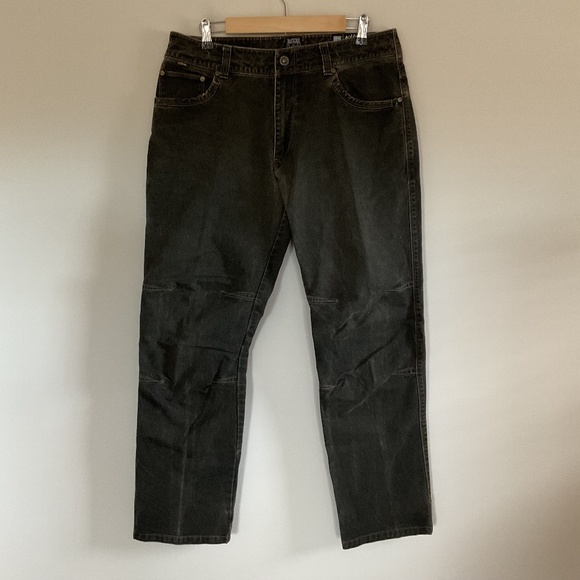 Kuhl Other - KUHL Ryder Vintage Patina Dye Pants Mens Sz 34x32 Black Outdoor Heavy Weight